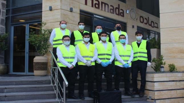 مجموعة مطاعم حمادة تتبرع بربع مليون دينار لمكافحة فيروس كورونا المستجد