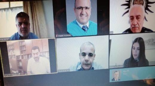 مناقشة رسالة الماجستير رقم (69) عن بعد في “عمان العربية” حول أثر الهندسة البشرية على تحقيق الميزة التنافسية في البنوك التجارية الأردنية