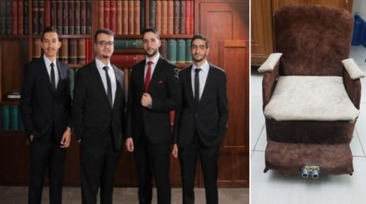 نقابة المهندسين تكرم طلبة عمان الاهلية مبتكري كرسي كهربائيلذوي الاحتياجات الخاصة يعمل باستخدام إشارات حيوية متعددة