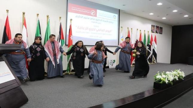 مشاركة مميزة لجميعة الياسمين لأطفال متلازمة داون خلال اليوم العالمي لذوي الاعاقة