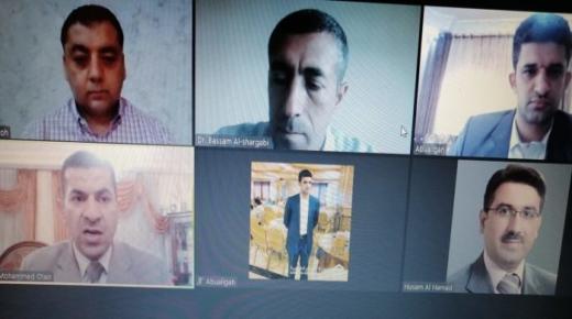 مناقشة رسالة الماجستير رقم (49) عن بعد في “عمان العربية” حول تقنيات التصحيح الالي للأسئلة المقالية في اللغة العربية