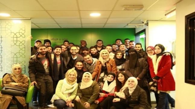 الزيتونة الاردنية تنظم زيارة علمية الى المدينة الاعلامية واذاعة حياة اف ام