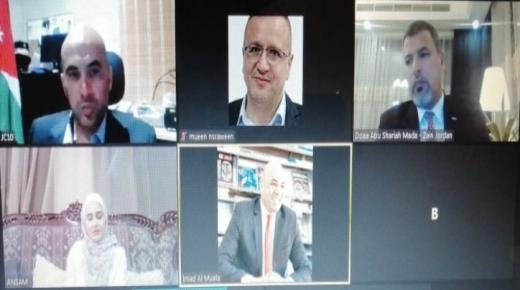 مناقشة رسالةالماجستير رقم (79) عن بعد في “عمان العربية” حول دور ضغوط العمل