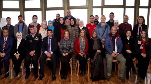 الأميرة بسمة تفتتح ملتقى تطوير النساء في ساكب بمحافظة جرش – صور