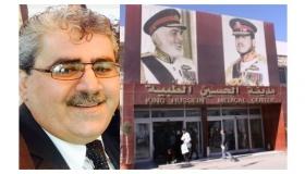 عيسى الأخرس , يشكر اطباء الخدمات الطبية الملكية في مدينة الحسين الطبية