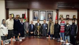 مستشفى الجامعة الأردنية يكرم الفائزين ببطولة موظفي الجامعة الأردنية لكرة القدم