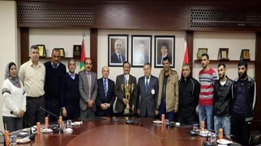 مستشفى الجامعة الأردنية يكرم الفائزين ببطولة موظفي الجامعة الأردنية لكرة القدم