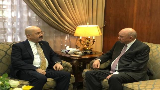 السفير العذاري ورئيس مجلس الأعيان الأردني يؤكدان على مزيد من التعاون والشراكة بين البلدين