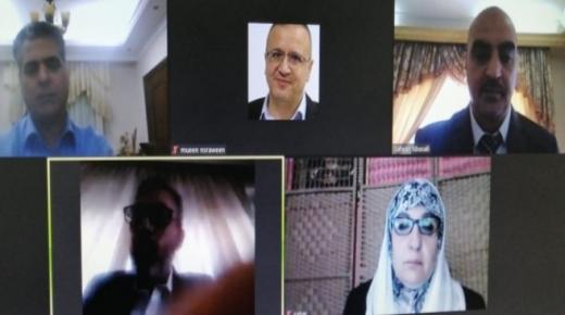 مناقشة رسالة الماجستير رقم (42) عن بعد في “عمان العربية” حول أثر وسائل التواصل الاجتماعي