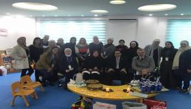طالبات تربية الطفل بجامعة البترا يحتفلن بانتهاء التدريب الميداني – بالصور