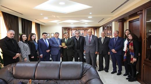 رئيس جامعة “الزيتونة” يستقبل ممثلي الجامعات الرسمية والخاصة في الجمهورية العربية السورية