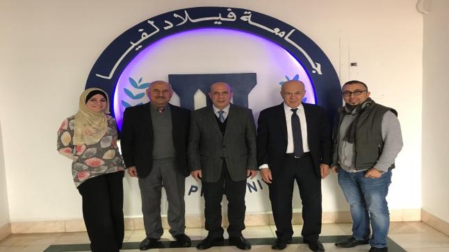 فوز جامعة فيلادلفيا بالتعاون مع جامعة سالفورد البريطانية بورشة عمل