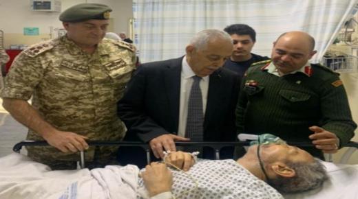 العيسوي يطمئن على صحة العميد المتقاعد القاضي النوباني