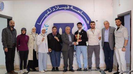 أبطال فيلادلفيا يحصدون الذهب في التايكوندو ويتألقون في بطولة الجامعات الأردنية