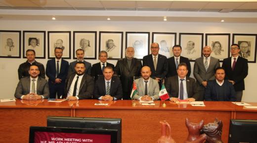 الأردن والمكسيك يعززان علاقات التعاون في مجال السياحة