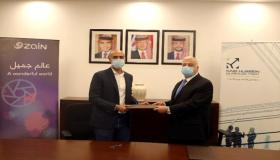 شراكة بين مجمع الملك الحسين للأعمال وشركة زين لبناء وإدارة بنية تحتية متطورة في المجمع