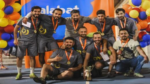 اختتام بطولة “طلبات الأردن” لكرة القدم في مركز تراكس الترفيهي