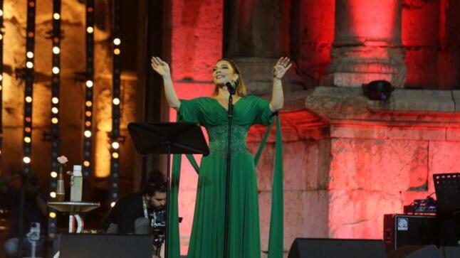 ختامها مسك .. أصالة تختتم فعاليات مهرجان جرش على المسرح الجنوبي – صور