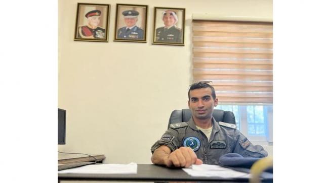 الطيار العسكري حاتم الخوالدة … مبارك الترفيع