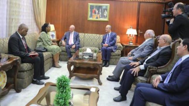 رئيس مجلس الأعيان يلتقي سفيرة رواندا لدى المملكة